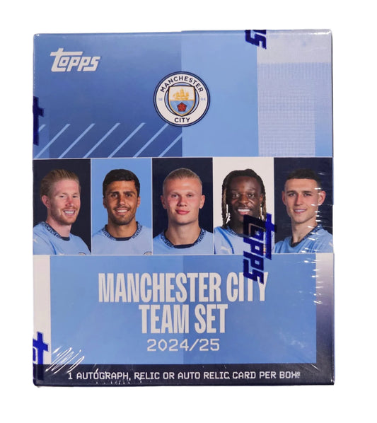 Topps Manchester
City Soccer Team 24/25